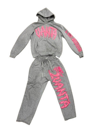 Pink Matter Tracksuit Set