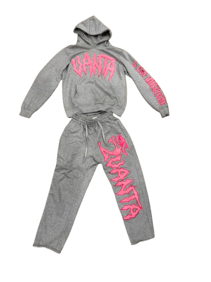 Pink Matter Tracksuit Set